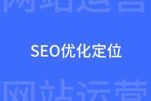 网站SEO优化的定位与策略