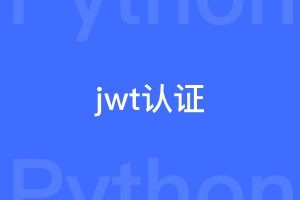 Django的jwt登录认证怎么用？