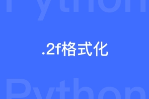 Python项目里的:.2f是什么意思？